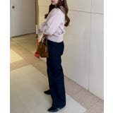 レースアップモールケーブルニット | NICE CLAUP / OLIVE des OLIVE　OUTLET | 詳細画像23 