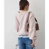 レースアップモールケーブルニット | NICE CLAUP / OLIVE des OLIVE　OUTLET | 詳細画像58 