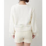 レースアップモールケーブルニット | NICE CLAUP / OLIVE des OLIVE　OUTLET | 詳細画像61 