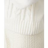 レースアップモールケーブルニット | NICE CLAUP / OLIVE des OLIVE　OUTLET | 詳細画像64 