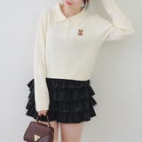 くまさんケーブルポロニット | NICE CLAUP / OLIVE des OLIVE　OUTLET | 詳細画像21 