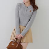 くまさんケーブルポロニット | NICE CLAUP / OLIVE des OLIVE　OUTLET | 詳細画像31 