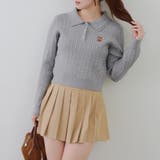 くまさんケーブルポロニット | NICE CLAUP / OLIVE des OLIVE　OUTLET | 詳細画像33 