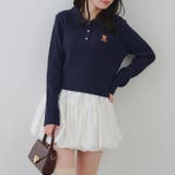 くまさんケーブルポロニット | NICE CLAUP / OLIVE des OLIVE　OUTLET | 詳細画像43 