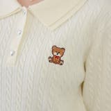 くまさんケーブルポロニット | NICE CLAUP / OLIVE des OLIVE　OUTLET | 詳細画像56 