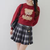 リボンくまさんニット | NICE CLAUP / OLIVE des OLIVE　OUTLET | 詳細画像4 