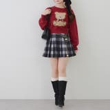 リボンくまさんニット | NICE CLAUP / OLIVE des OLIVE　OUTLET | 詳細画像8 