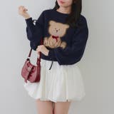 リボンくまさんニット | NICE CLAUP / OLIVE des OLIVE　OUTLET | 詳細画像14 