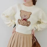 リボンくまさんニット | NICE CLAUP / OLIVE des OLIVE　OUTLET | 詳細画像19 