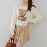 リボンくまさんニット | NICE CLAUP / OLIVE des OLIVE　OUTLET | 詳細画像21 
