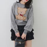 リボンくまさんニット | NICE CLAUP / OLIVE des OLIVE　OUTLET | 詳細画像31 