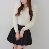 ケーブルファーパーカー | NICE CLAUP / OLIVE des OLIVE　OUTLET | 詳細画像3 