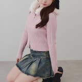 キラキラケーブルファーパーカー | RMAF NICE CLAUP / OLIVE des OLIVE | 詳細画像9