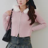 キラキラケーブルファーパーカー | RMAF NICE CLAUP / OLIVE des OLIVE | 詳細画像10