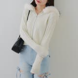 キラキラケーブルファーパーカー | RMAF NICE CLAUP / OLIVE des OLIVE | 詳細画像14