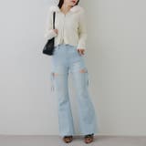 キラキラケーブルファーパーカー | RMAF NICE CLAUP / OLIVE des OLIVE | 詳細画像18