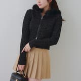 キラキラケーブルファーパーカー | RMAF NICE CLAUP / OLIVE des OLIVE | 詳細画像23