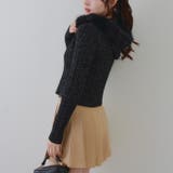 キラキラケーブルファーパーカー | RMAF NICE CLAUP / OLIVE des OLIVE | 詳細画像24