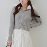 キラキラケーブルファーパーカー | RMAF NICE CLAUP / OLIVE des OLIVE | 詳細画像2