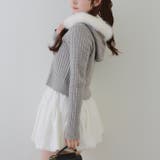 キラキラケーブルファーパーカー | RMAF NICE CLAUP / OLIVE des OLIVE | 詳細画像4