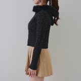 キラキラケーブルファーパーカー | RMAF NICE CLAUP / OLIVE des OLIVE | 詳細画像30