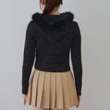 キラキラケーブルファーパーカー | RMAF NICE CLAUP / OLIVE des OLIVE | 詳細画像31