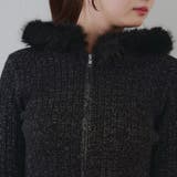 キラキラケーブルファーパーカー | RMAF NICE CLAUP / OLIVE des OLIVE | 詳細画像33