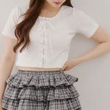 【MARCHES】レースアップテレコT | NICE CLAUP / OLIVE des OLIVE OUTLET | 詳細画像6