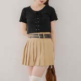 【MARCHES】レースアップテレコT | NICE CLAUP / OLIVE des OLIVE OUTLET | 詳細画像21