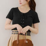 ブラック | 【MARCHES】レースアップテレコT | NICE CLAUP / OLIVE des OLIVE OUTLET
