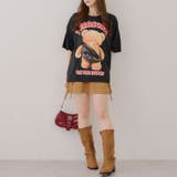 くまポーチ付Tシャツ | NICE CLAUP / OLIVE des OLIVE OUTLET | 詳細画像18