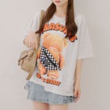 くまポーチ付Tシャツ | NICE CLAUP / OLIVE des OLIVE OUTLET | 詳細画像2