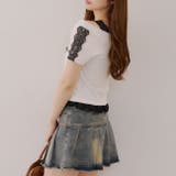 レース付テレコプルオーバー | NICE CLAUP / OLIVE des OLIVE　OUTLET | 詳細画像10 