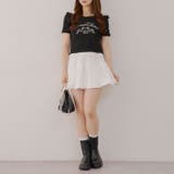 レース付テレコプルオーバー | NICE CLAUP / OLIVE des OLIVE　OUTLET | 詳細画像19 