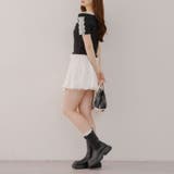 レース付テレコプルオーバー | NICE CLAUP / OLIVE des OLIVE　OUTLET | 詳細画像21 