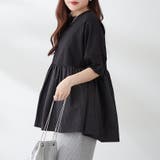 大人ランタン袖ドッキングT | NICE CLAUP / OLIVE des OLIVE OUTLET | 詳細画像5