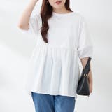 大人ランタン袖ドッキングT | NICE CLAUP / OLIVE des OLIVE OUTLET | 詳細画像19