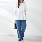 大人ランタン袖ドッキングT | NICE CLAUP / OLIVE des OLIVE OUTLET | 詳細画像25