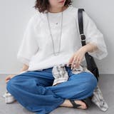 【NUNIFE】オーガンジー重ねラグランTシャツ | RMAF NICE CLAUP / OLIVE des OLIVE | 詳細画像8