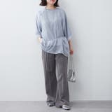 【NUNIFE】オーガンジー重ねラグランTシャツ | RMAF NICE CLAUP / OLIVE des OLIVE | 詳細画像20