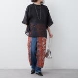 【NUNIFE】オーガンジー重ねラグランTシャツ | RMAF NICE CLAUP / OLIVE des OLIVE | 詳細画像34