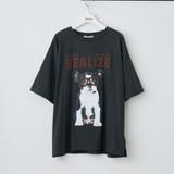 スミクロ | メガネ犬半袖T | NICE CLAUP / OLIVE des OLIVE OUTLET