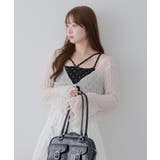 【セットアイテム】シアーカーデ＆ブラトップセット | NICE CLAUP / OLIVE des OLIVE　OUTLET | 詳細画像3 