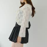 起毛カットジャガードラッフルカーディガン | NICE CLAUP / OLIVE des OLIVE　OUTLET | 詳細画像6 