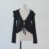 起毛カットジャガードラッフルカーディガン | NICE CLAUP / OLIVE des OLIVE　OUTLET | 詳細画像22 