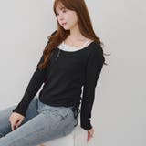 ドッキングドロストロンT | NICE CLAUP / OLIVE des OLIVE　OUTLET | 詳細画像6 