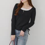 ブラック | ドッキングドロストロンT | NICE CLAUP / OLIVE des OLIVE　OUTLET