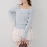 ブルー | ドッキングドロストロンT | NICE CLAUP / OLIVE des OLIVE　OUTLET