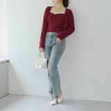 【2枚SET】レース付ワイドリブアンサンブル | NICE CLAUP / OLIVE des OLIVE　OUTLET | 詳細画像11 