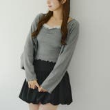 【2枚SET】レース付ワイドリブアンサンブル | NICE CLAUP / OLIVE des OLIVE　OUTLET | 詳細画像23 